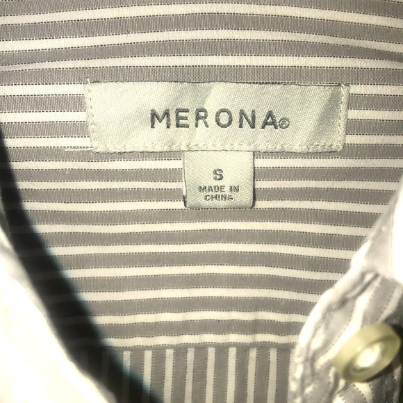 striped button down - Picture 2 of 2